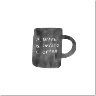 Morning Breakfast Coffee Mug Posters and Art